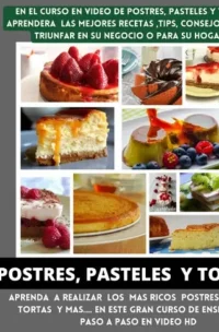 Curso de Postres, Pasteles y Tortas